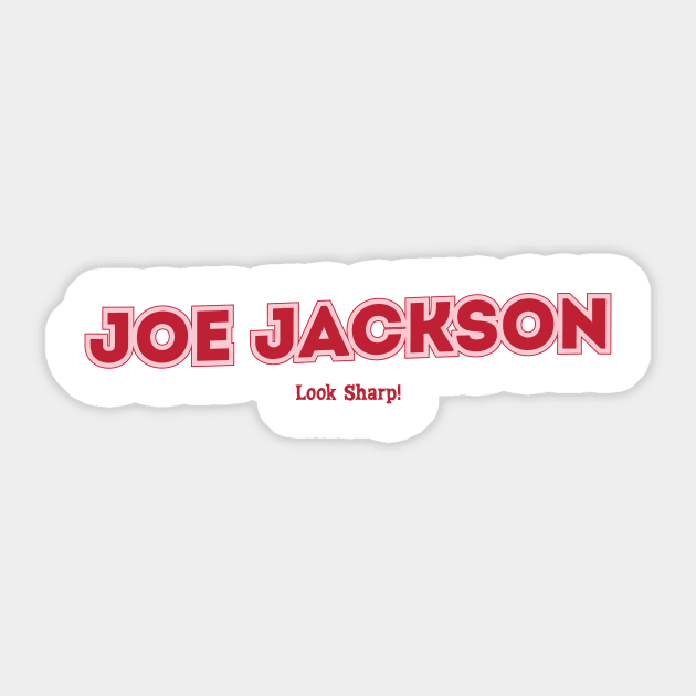 Joe Jackson Look Sharp! Sticker by PowelCastStudio